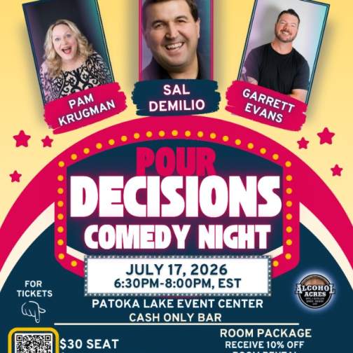 Pour Decisions Comedy Night