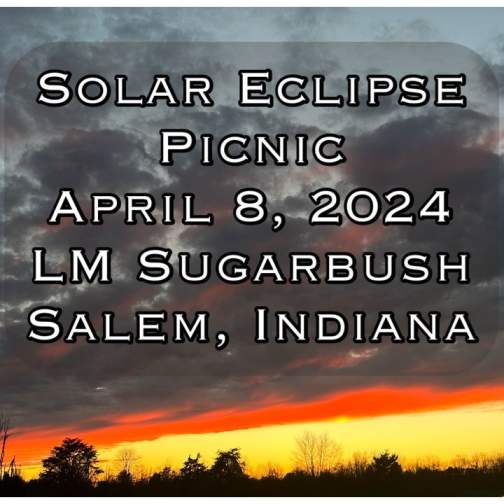 Solar Eclipse Picnic at LM Sugarbush Farm
