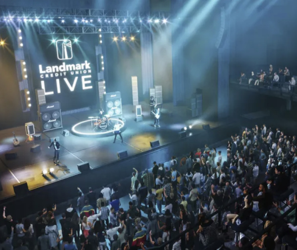 New in Milwaukee: Landmark Credit Union Live