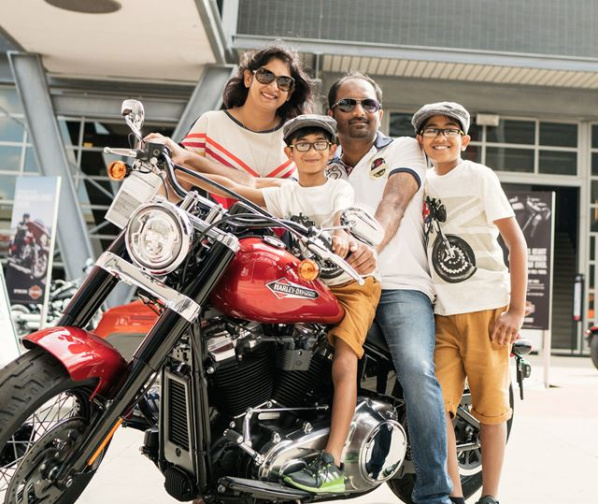 Harley Rally Family