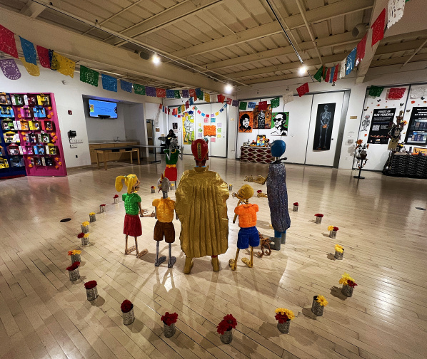 Dia De Los Muertos art exhibition