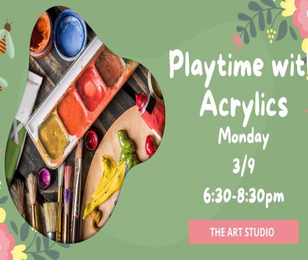 Playtime with Acrylics