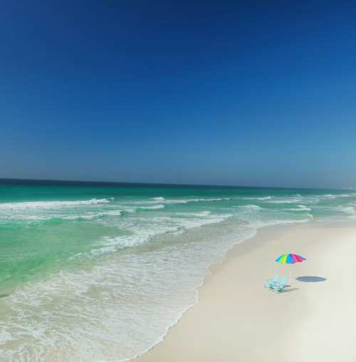 Panama City Beach Without People