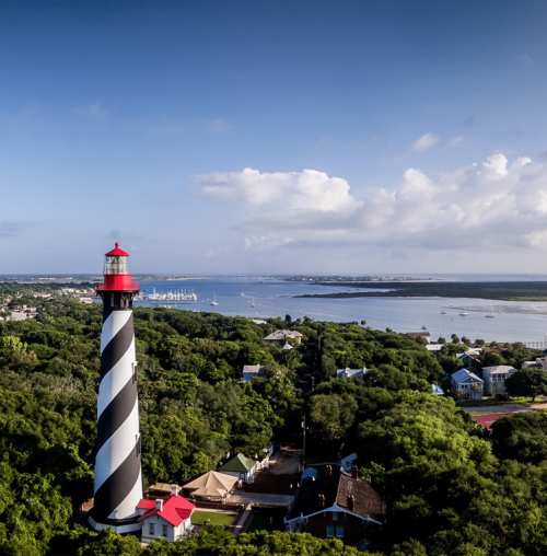 Think outside four walls with a visit to the St. Augustine Lighthouse and Maritime Museum.