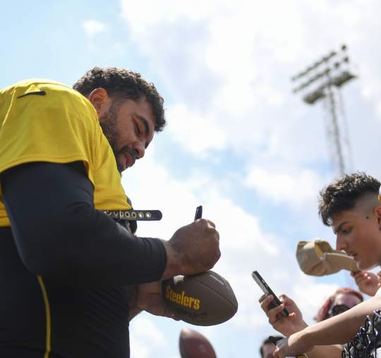Cam Heyward Autographs Football