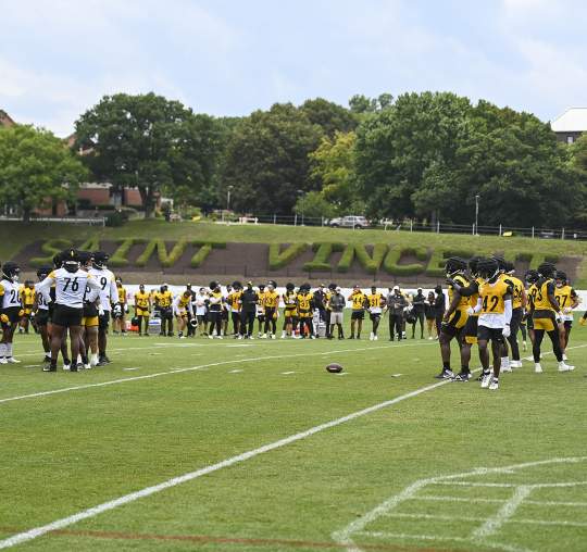 Steelers Training Camp field