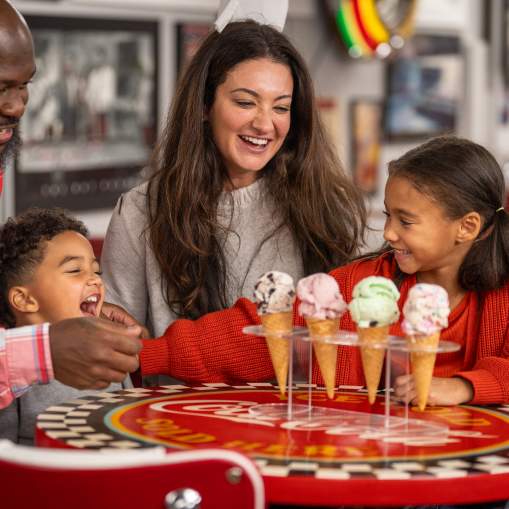 Ice Cream Family Children