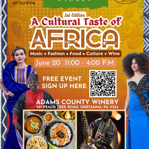 A Cultural Taste of Africa at Adams County Winery