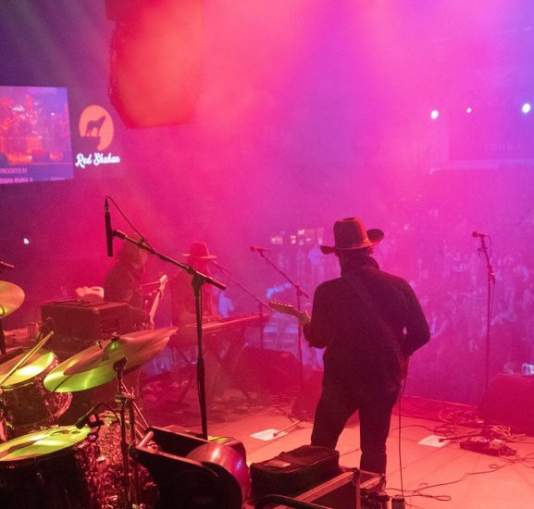 Band on Stage In Fort Worth