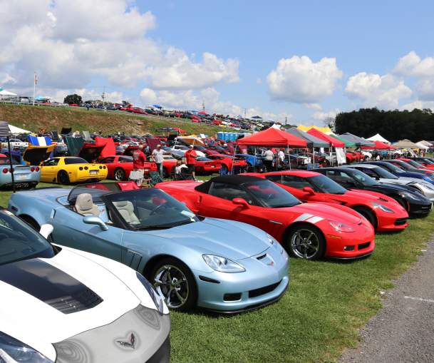 Corvettes at Carlisle