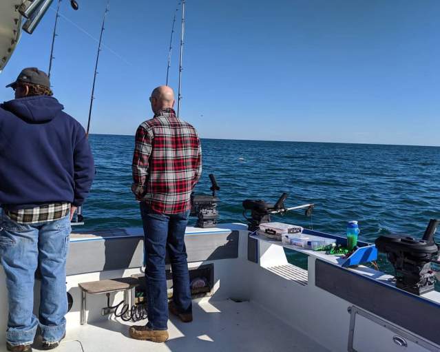 Fishing On Lake Ontario