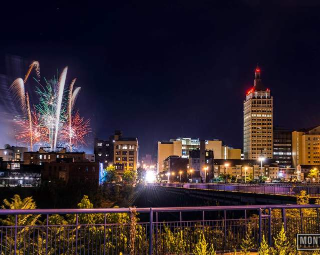 Fireworks Over ESL Ballpark by Jim Montanus