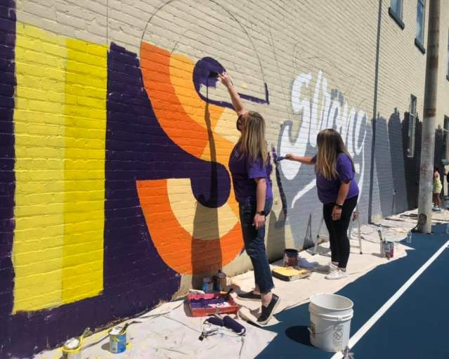 ROC For A Reason Mural Painting