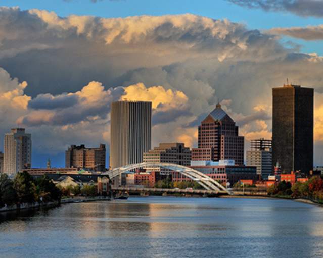 City Skyline in Rochester, NY