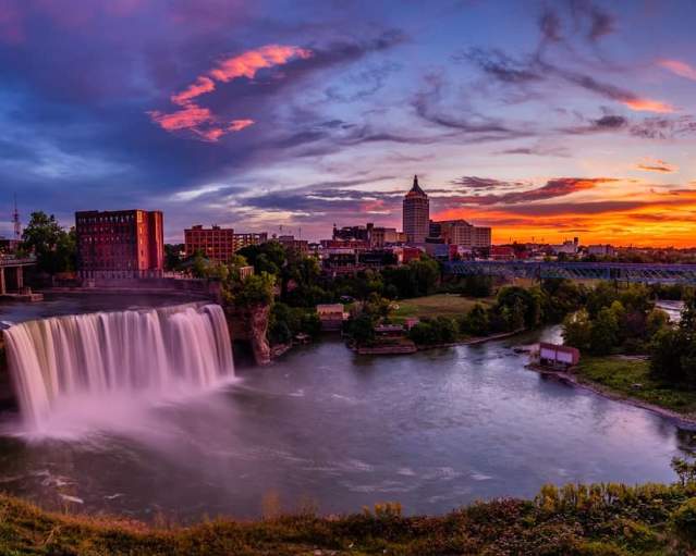 High Falls in Downtown Rochester