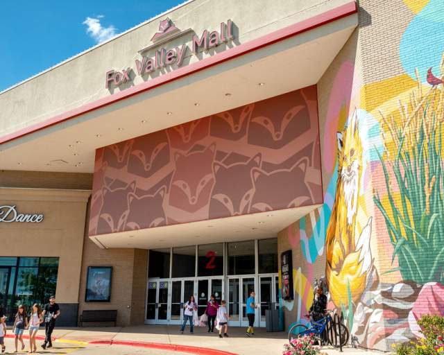 Fox Valley Mall Entrance Mural