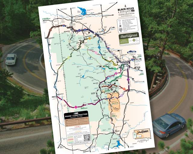 Route Reimagined Map Art
