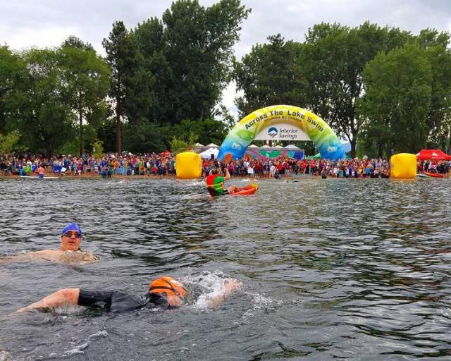 Across the Lake Swim Kelowna