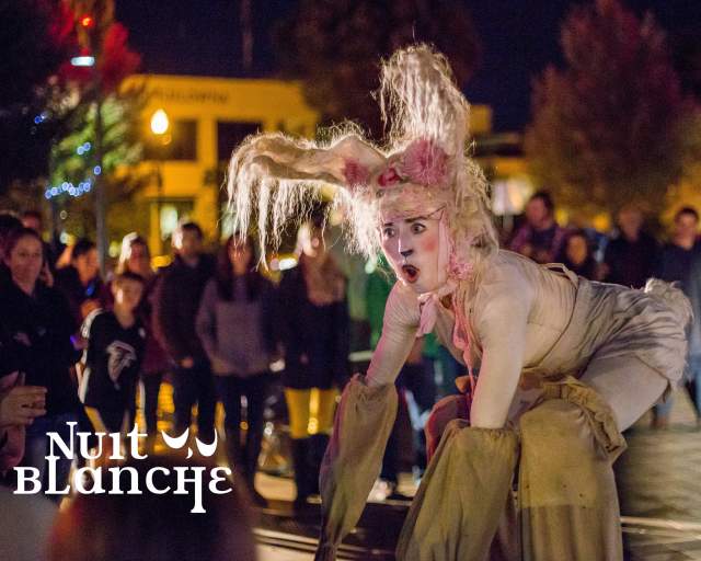 Nuit Blanche performance
