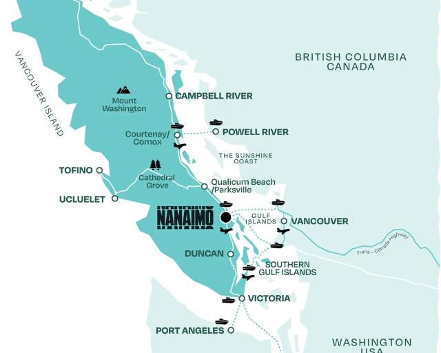 Nanaimo-Map
