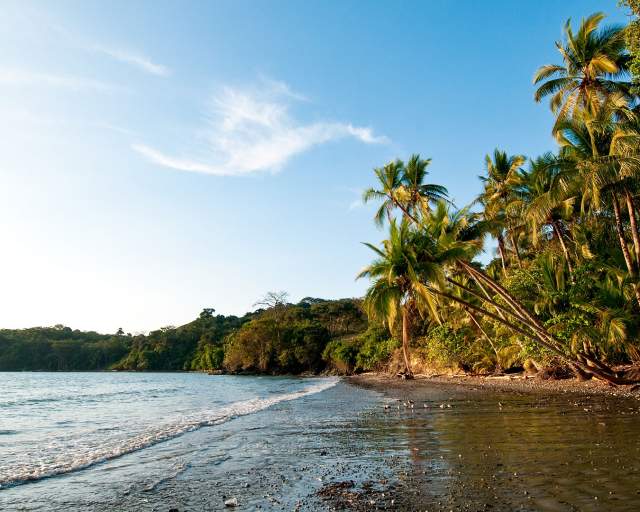 Beach of Islas Paridas at Chiriqui Gulf