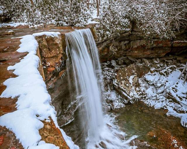Enchanting Frozen Waterfalls Worth a Winter Hike
