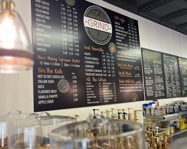 Colonial Grind coffee shop