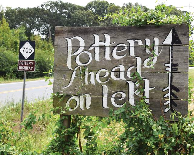 Old Seagrove Pottery Sign