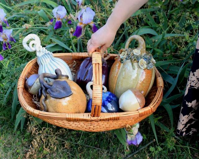 Seagrove Pottery Pumpkin Patch