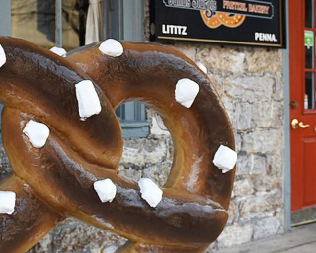 The Julius Sturgis Pretzel Bakery