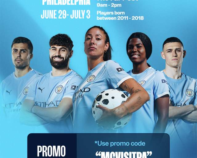 Man City Camp Philadelphia 2026