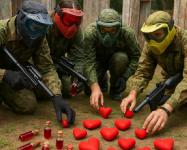 Halloween Blood Vial Scavenger Hunt