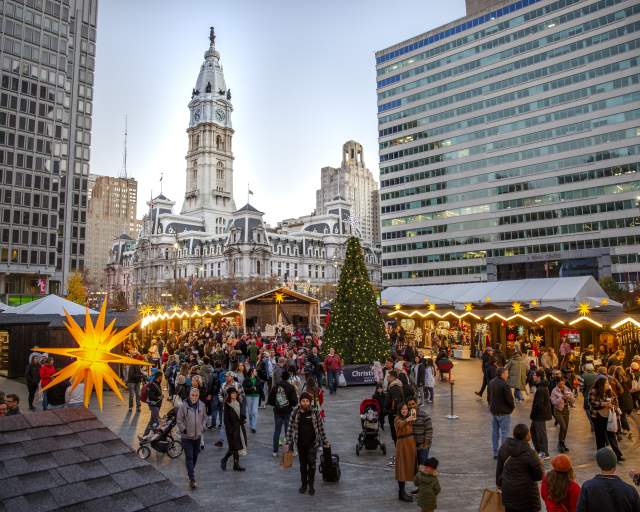 Christmas Village in Philadelphia
