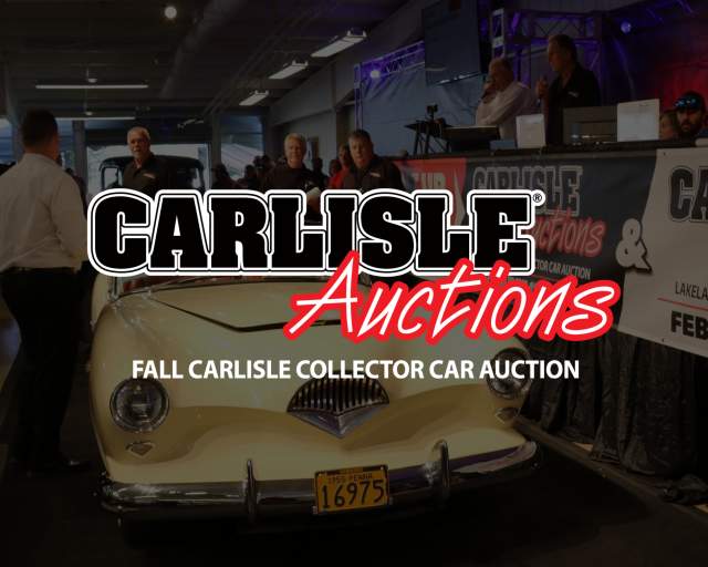 Fall Carlisle Collector Car Auction