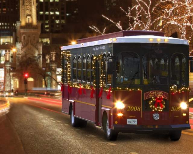 The Original BYOB Holiday Lights Trolley