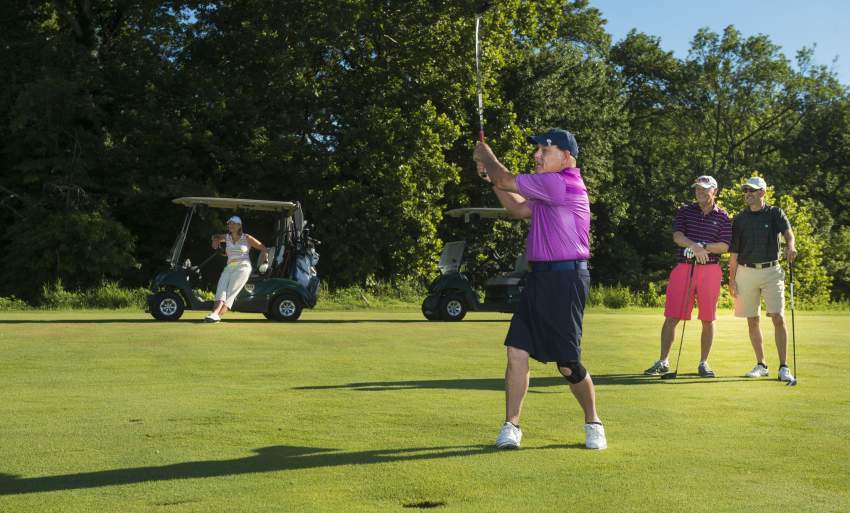 Golfing at White Clay Creek Golf Club