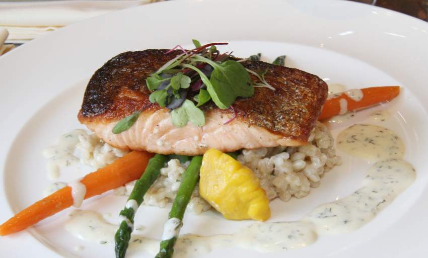 Buckley's Tavern Salmon Dish