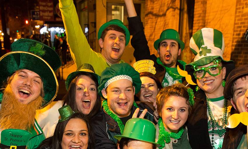 St. Patrick's Day in Trolley Square