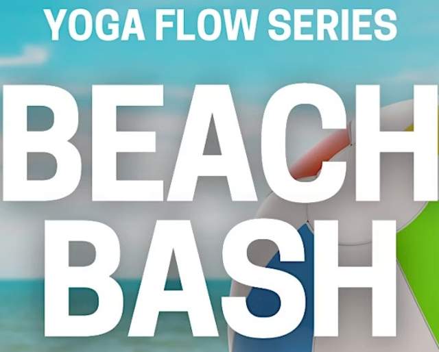 Beach Bash Yoga at KOP Town Center