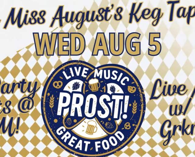 August Keg Tapping