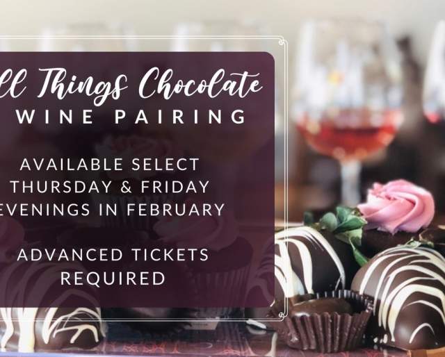 All Things Wine & Chocolates Pairing