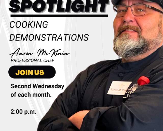 Chef's Spotlight at Celebration Villa of Lakemont Farms