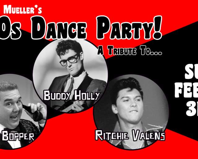 '50s Dance Party: The Music of Buddy Holly, The Big Bopper, and Ritchie Valens