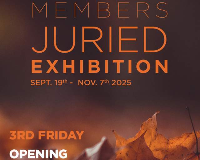 3rd Friday Art Walk: Members Juried Exhibition / Art Vendor Event