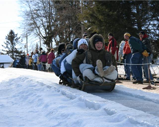 Eagles Mere Toboggan Slide