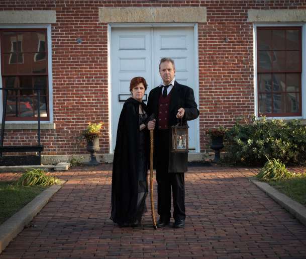 Ghost tour in Galena