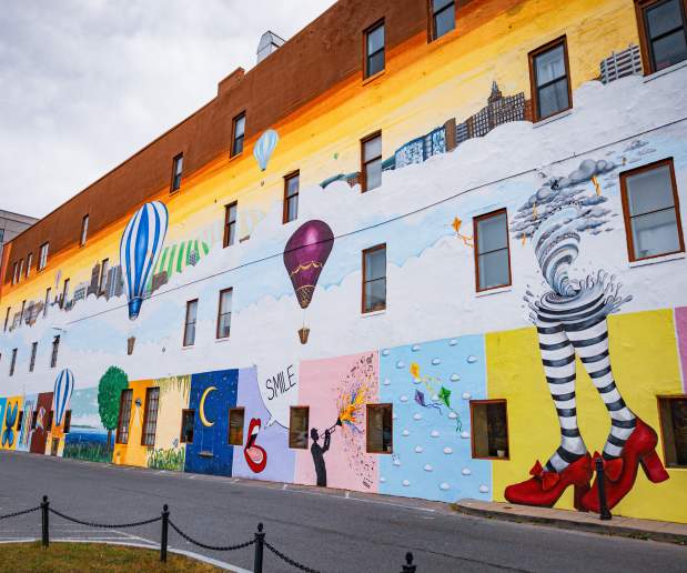 The Wall by Ally Walker in Armory Square