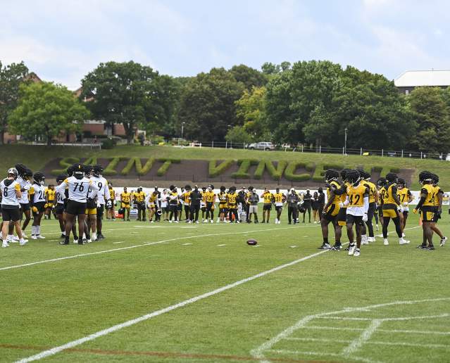 Steelers Training Camp field