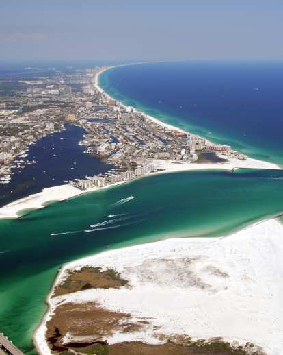 Fort Walton Beach aerial