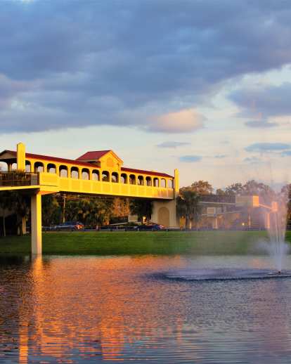Lake Mary, bridge over water